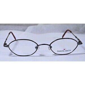 DAKOTA SMITH WOMEN’S EYEGLASS FRAMES MARMALADE Brown 47-19 140 Demo New